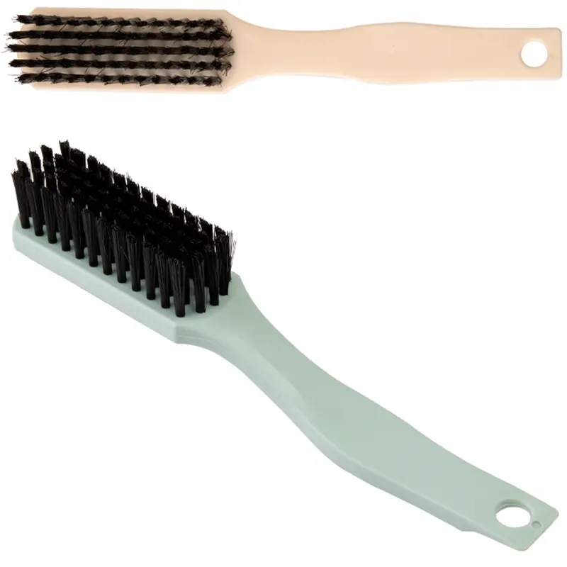 ESCOVA MULTIUSO OVAL COM RASPADOR E CABO PLASTICO 20,5X3X3CM