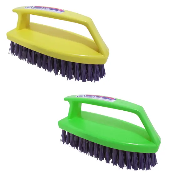 ESCOVA LAVADEIRA MULTIUSO COM ALCA DE PLASTICO ATRITA COLORS 14,5X6CM