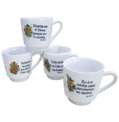 CANECA DE PORCELANA BIBLICA 200ML