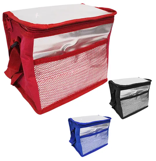 BOLSA TERMICA METALIZADO COLORS 6L 22X18X14CM