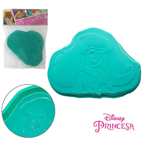 FORMA DE SILICONE PARA BOLO PRINCESAS 380ML 19X14,5X2,5CM
