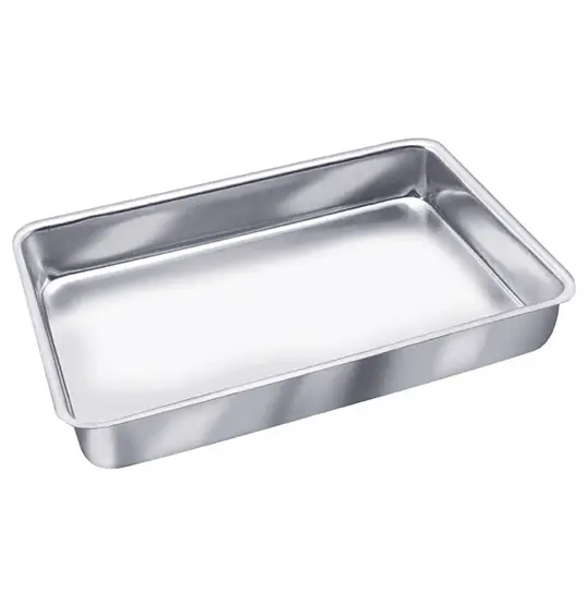 FORMA ASSADEIRA DE ALUMINIO RETANGULAR ALTA 3 42X30,8X6CM