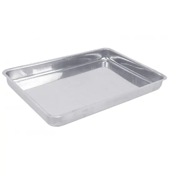 FORMA ASSADEIRA DE ALUMINIO RETANGULAR BAIXA 3 42X30,8X4,3CM