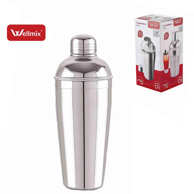 COQUETELEIRA SHAKEIRA DE INOX 750ML