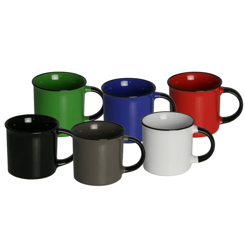 CANECA DE PORCELANA AGATA COLORS 180ML