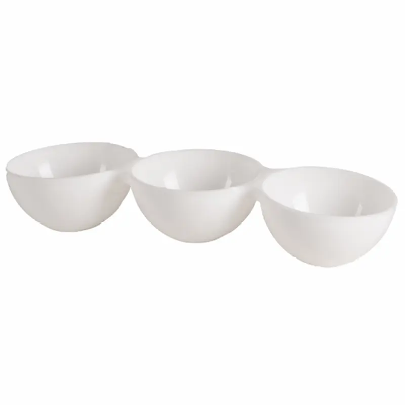 PETISQUEIRA DE PLASTICO REDONDO TRIPLA LE CHEF BRANCO 795ML 31,5X10,5X5,5CM