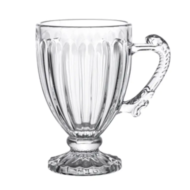 CANECA XICARA DE VIDRO PARA CAFE / CAPPUCCINO RENAISSANCE 200ML