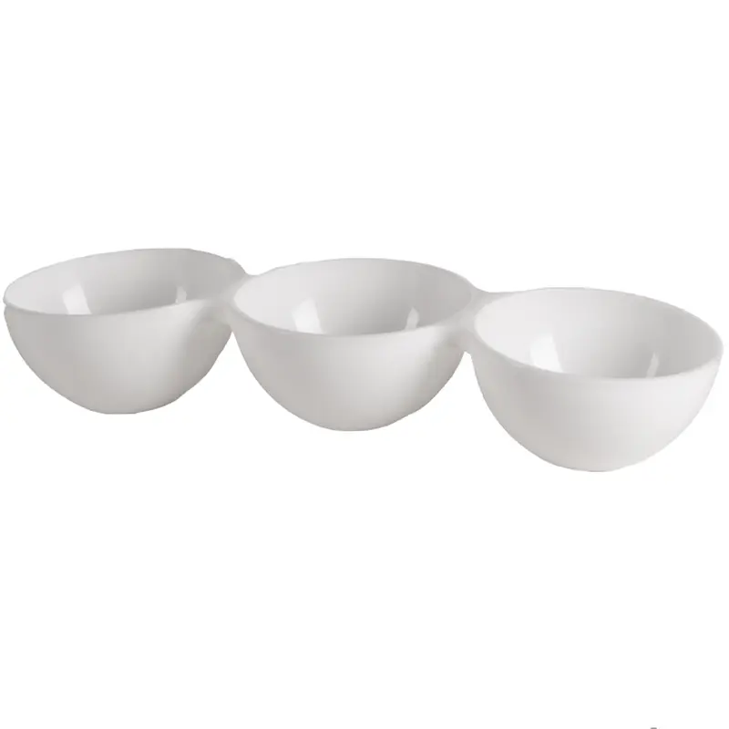 PETISQUEIRA DE PLASTICO REDONDO TRIPLA LE CHEF BRANCO 2450ML 46X15X7,5CM