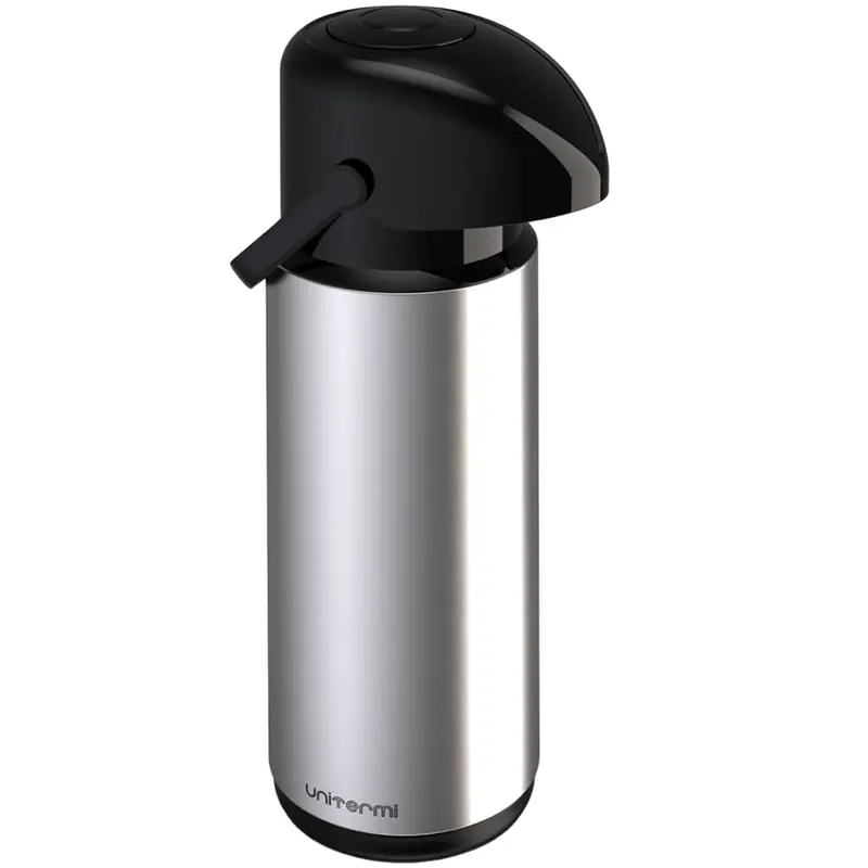 GARRAFA TERMICA DE INOX COM AMPOLA DE VIDRO VERONA 1,8L