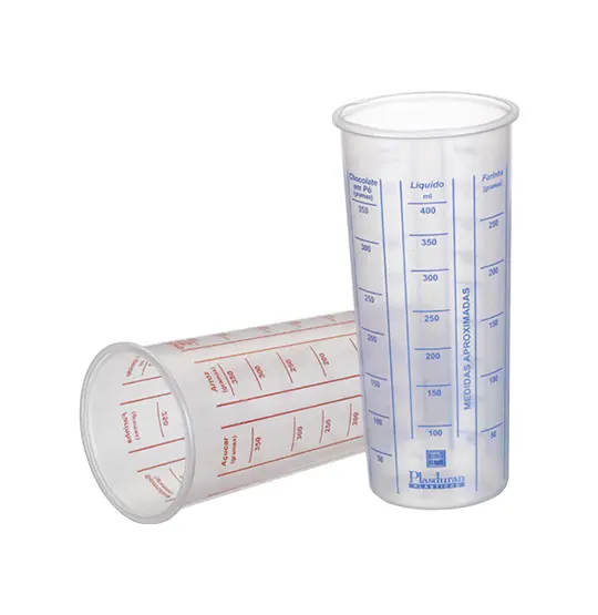 COPO DE MEDIDA / DOSADOR GRADUADO DE PLASTICO COLORS 450ML