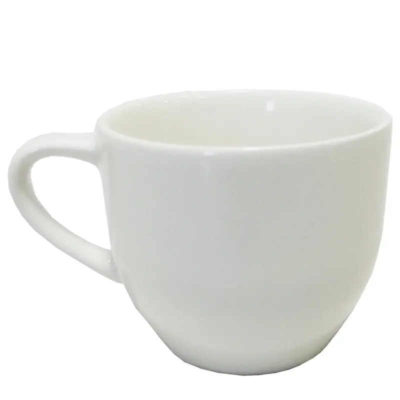 XICARA DE PORCELANA PARA CHA BRANCA 170ML