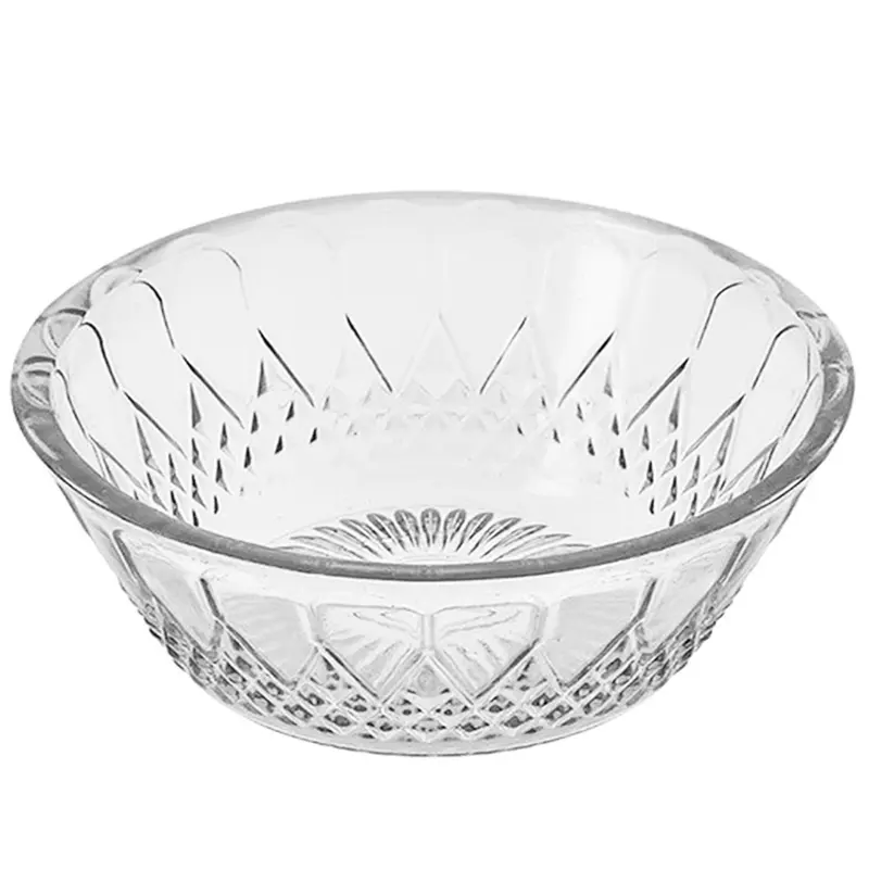 TIGELA SALADEIRA DE VIDRO REDONDA VILLARI 2,4L 10X24CM DE Ø
