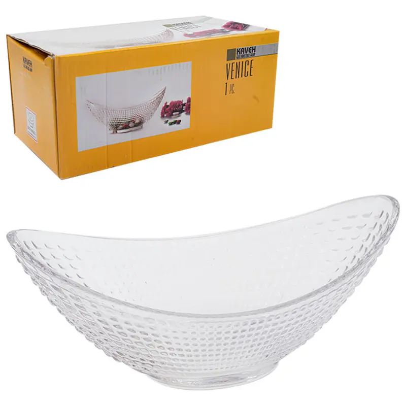 PETISQUEIRA DE VIDRO VENICE 500ML 22X11X9,3CM