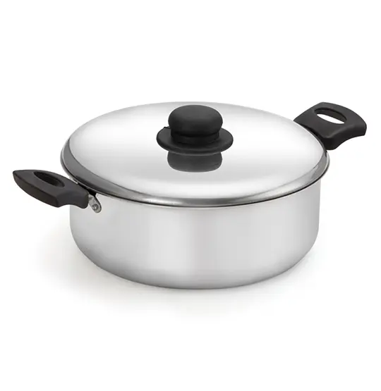 CACAROLA DE ALUMINIO 18 HOME POLIDO 1,8L