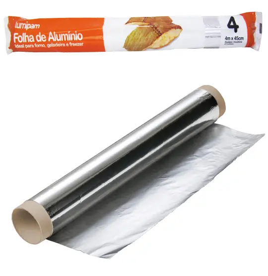 PAPEL DE ALUMINIO 4MX45CM