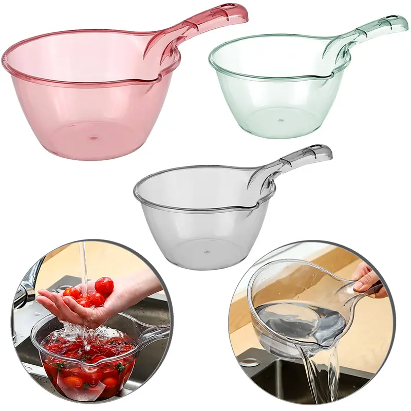 PANELA / PANELINHA DE PLASTICO PARA CONFEITEIRO COM BICO E ALCA COLORS 1,1L 29X9X17CM DE Ø