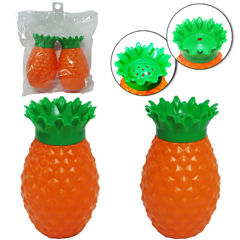 SALEIRO COM PALITEIRO DE PLASTICO ABACAXI 130ML 9,5X6CM DE Ø