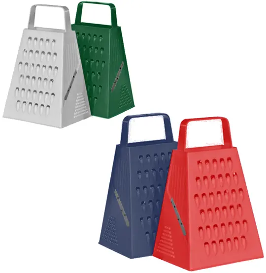 RALADOR PLASTICO 4 FACES SORTS