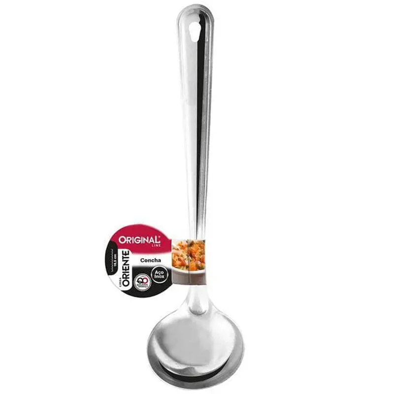 CONCHA DE INOX ORIENTE 16,5X4CM