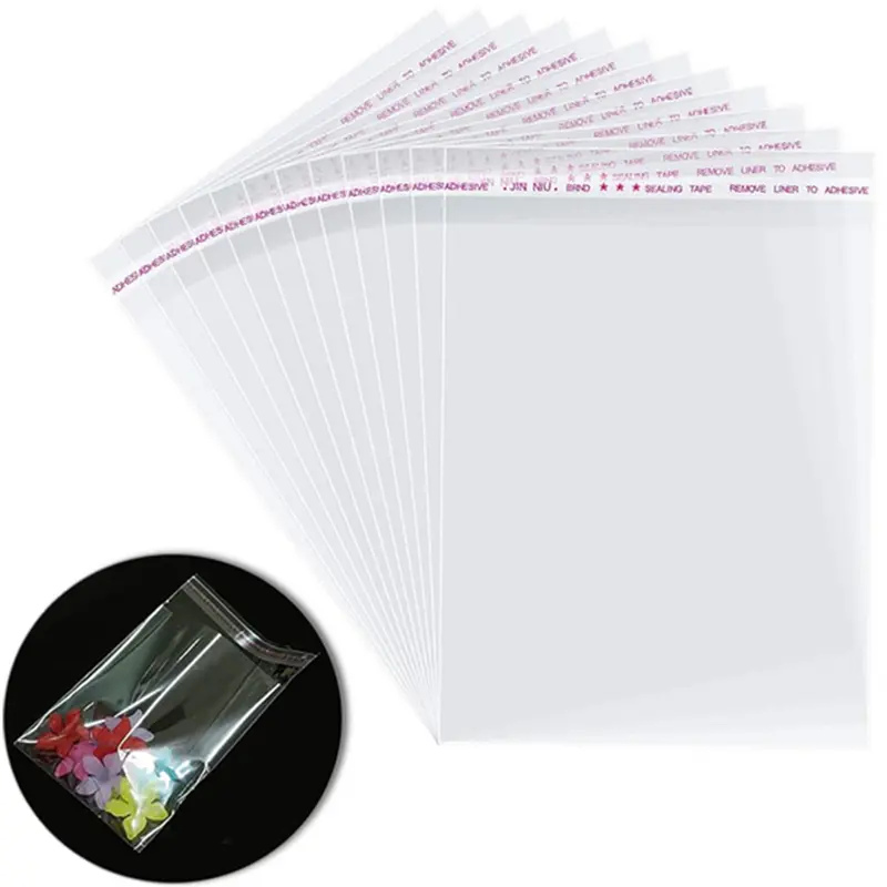 SACO TRANSPARENTE PARA EMBALAGEM COM 100 PECAS 25X35CM
