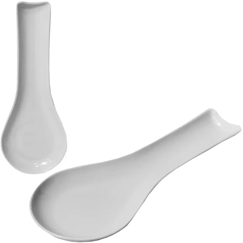 DESCANSO DE MELAMINA PARA TALHER BRANCO 27X11,5CM