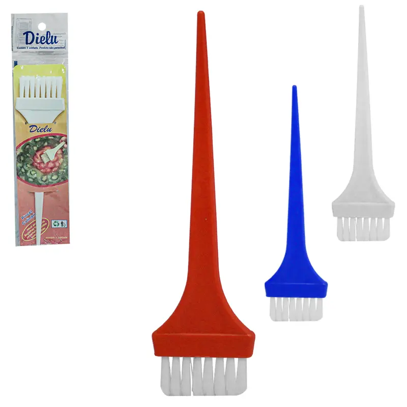 PINCEL CULINARIO CABO PLASTICO COLORS 22CM