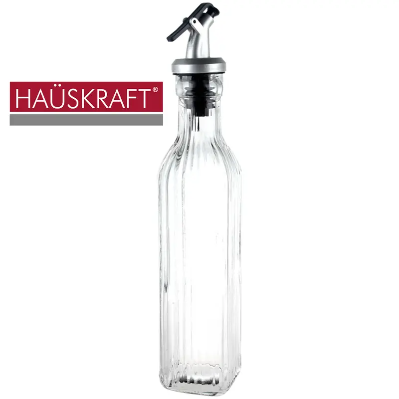 AZEITEIRO / VINAGREIRO DE VIDRO COM BICO DOSADOR DE PLASTICO GRAFFIATO HAUSKRAFT 250ML