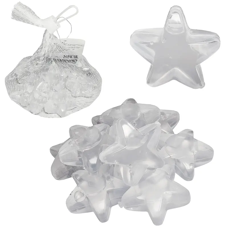 CUBO DE GELO ECOLOGICO ESTRELA COM 10 PECAS 3,5X3,5CM NA REDE