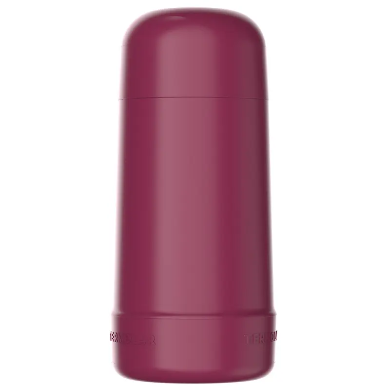 GARRAFA TERMICA COM AMPOLA DE VIDRO MINIGARBO ROSA 250ML