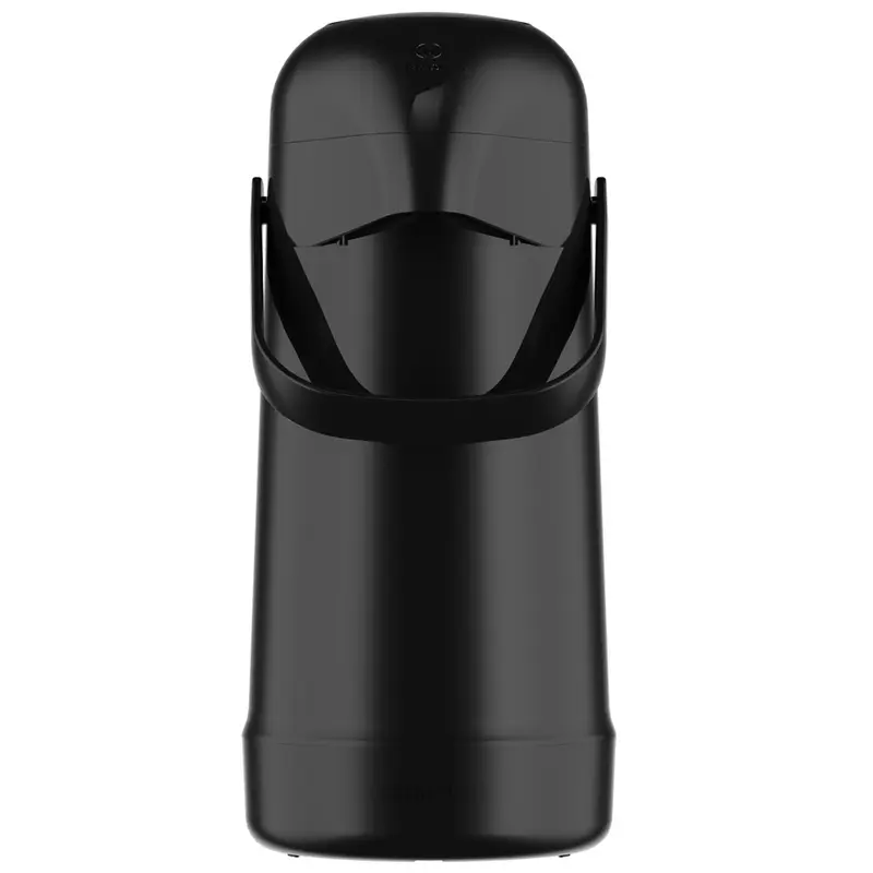 GARRAFA TERMICA COM AMPOLA DE VIDRO MAGIC PUMP PRETA 500ML