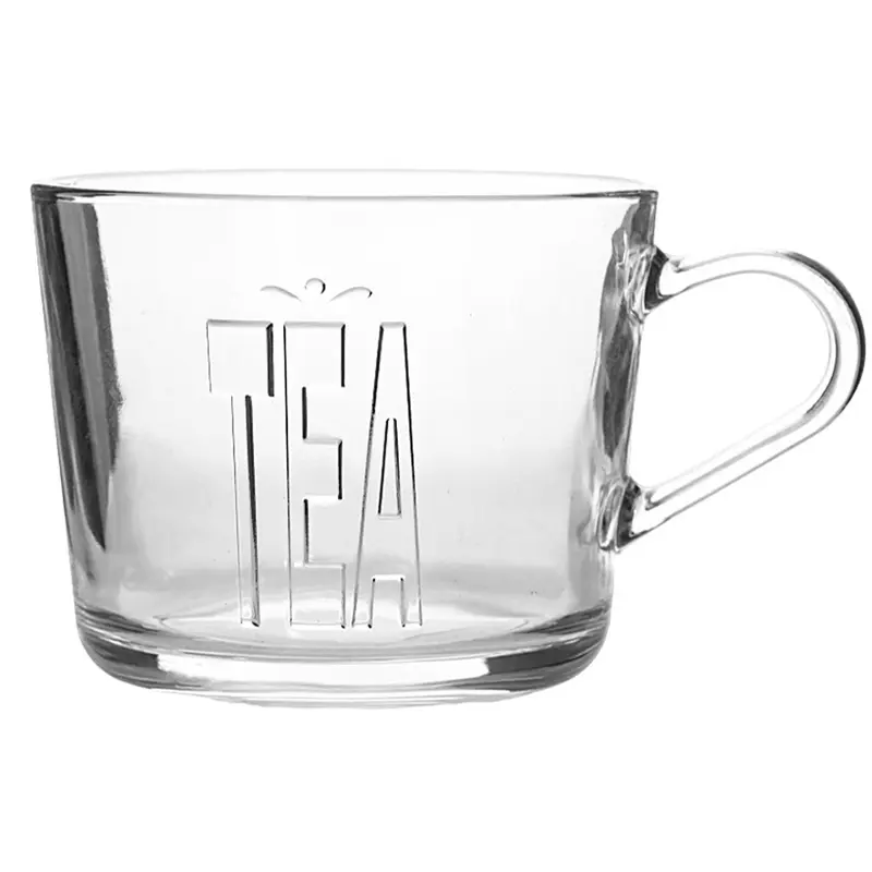 CANECA XICARA DE VIDRO TEA 450ML