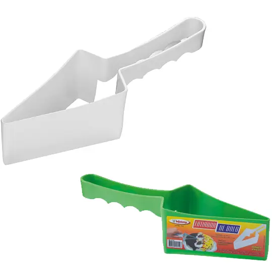 FATIADOR DE BOLO DE PLASTICO COLORS 22,5X6,5X4,5CM