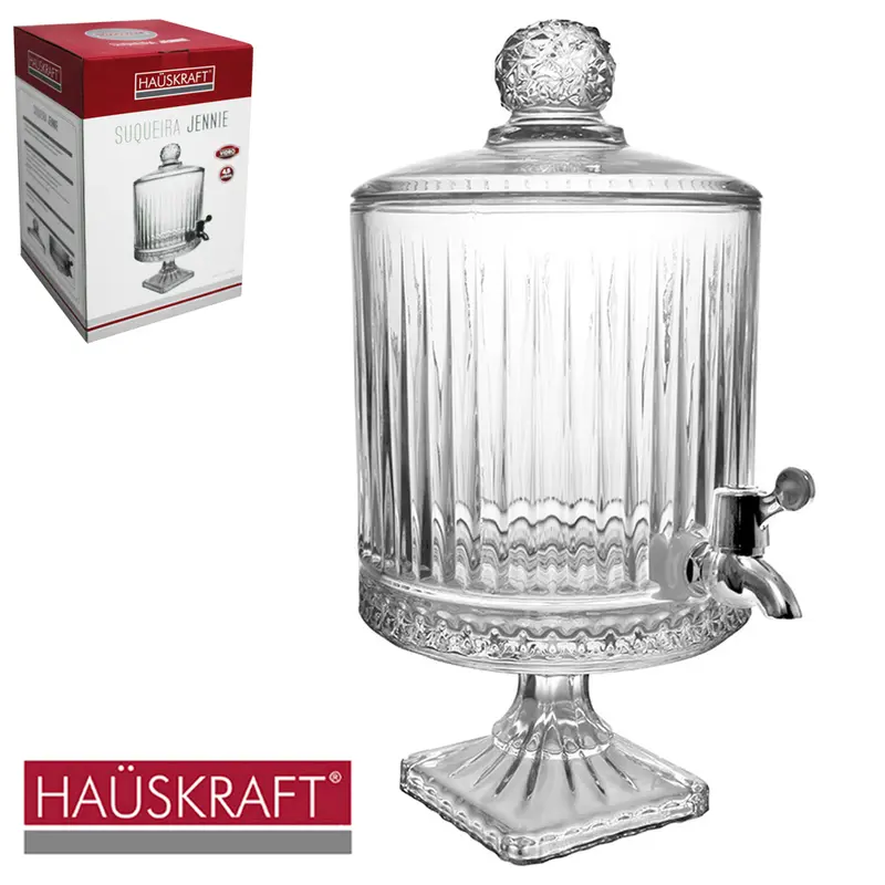 SUQUEIRA DE VIDRO COM BASE JENNIE HAUSKRAFT 4,5L