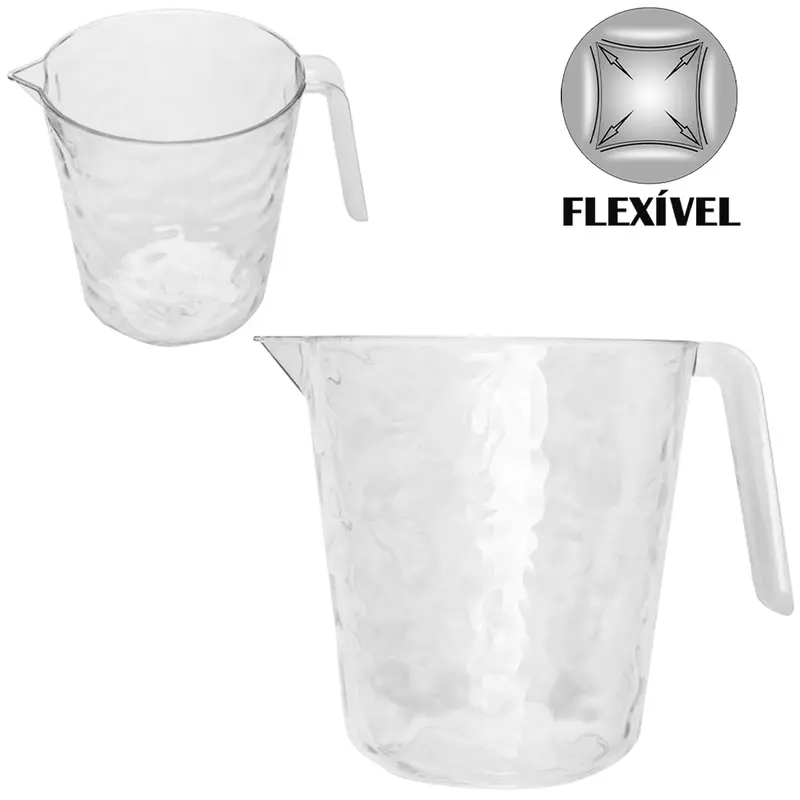 JARRA DE MEDIDA / DOSADOR DE PLASTICO PET FLEXIVEL 900ML