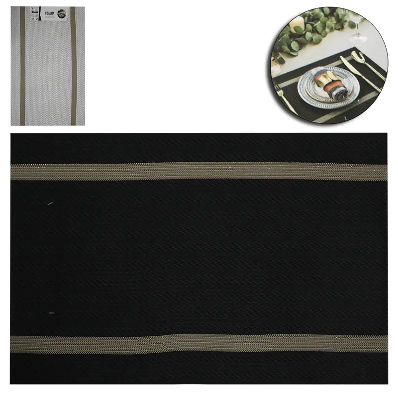 TOALHA LUGAR AMERICANO DE PVC RETANGULAR 45X30CM
