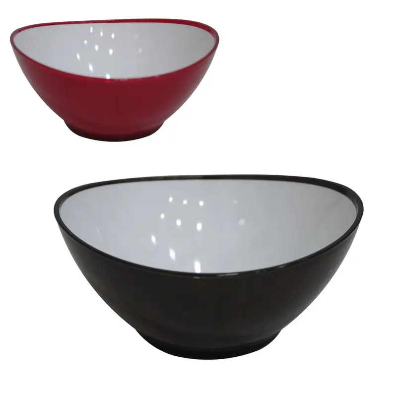 TIGELA SALADEIRA DE ACRILICO REDONDA 7X13,5CM DE Ø
