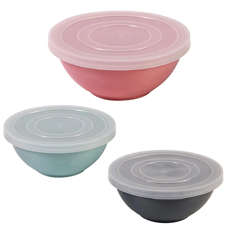 POTE DE BAMBU ECOLOGICO E MELAMINA REDONDO ECO SOFT COM TAMPA DE PLASTICO 285ML