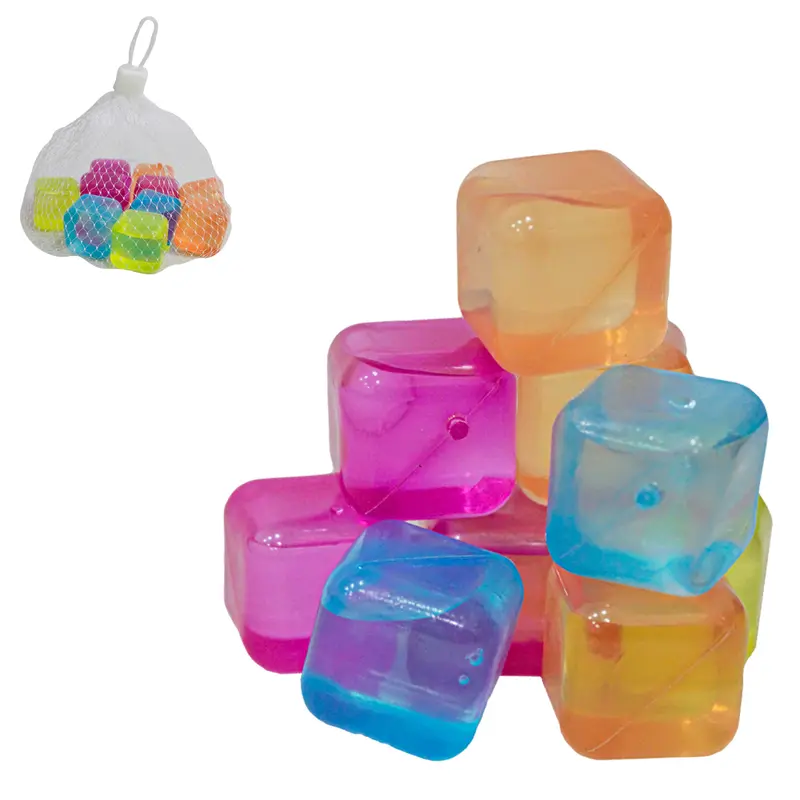 CUBO DE GELO ECOLOGICO COLORS COM 10 PECAS