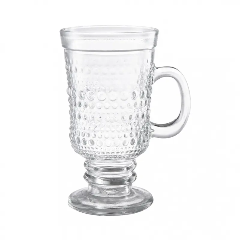 CANECA XICARA DE VIDRO PARA CAFE / CAPPUCCINO IRISH COFFEE OLINDA 270ML