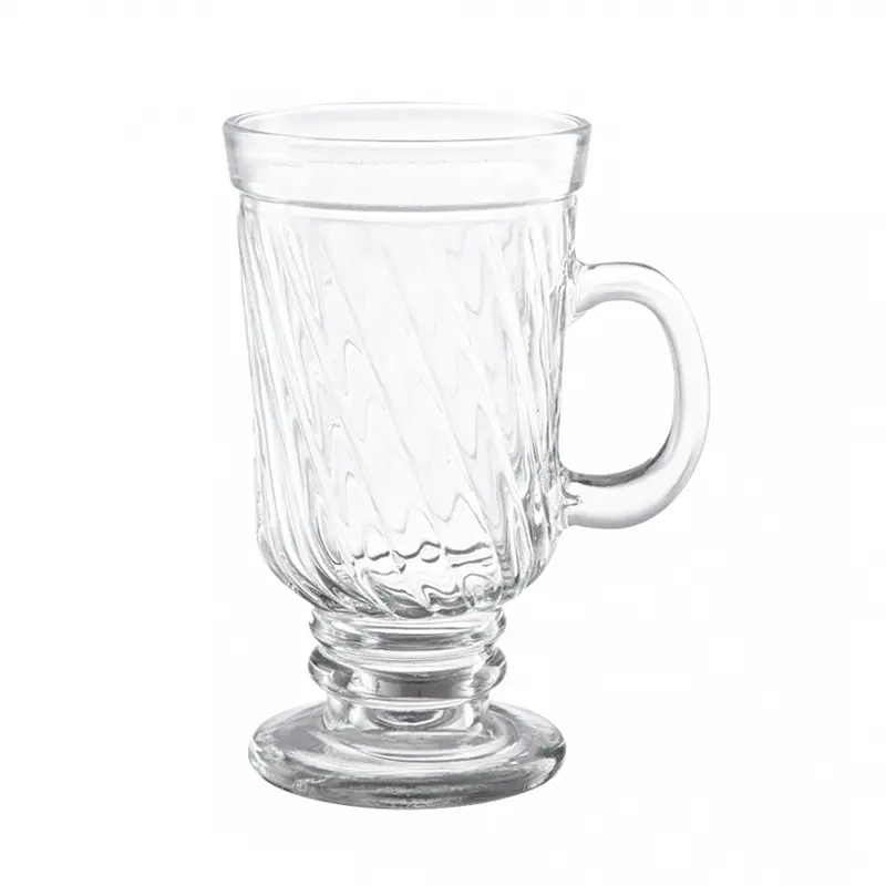 CANECA XICARA DE VIDRO PARA CAFE / CAPPUCCINO IRISH COFFEE MARESIAS 270ML