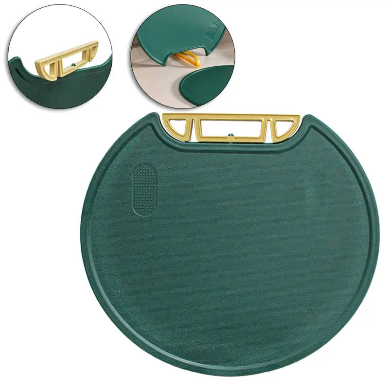 TABUA DE CORTE DE PLASTICO COM ALCA GIRATORIA 30,5X27CM