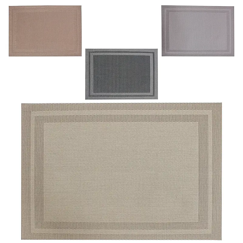 TOALHA LUGAR AMERICANO DE PLASTICO RETANGULAR 45X30CM