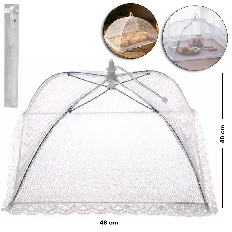 PROTETOR DE RENDA PARA ALIMENTOS ABRE / FECHA 48CM