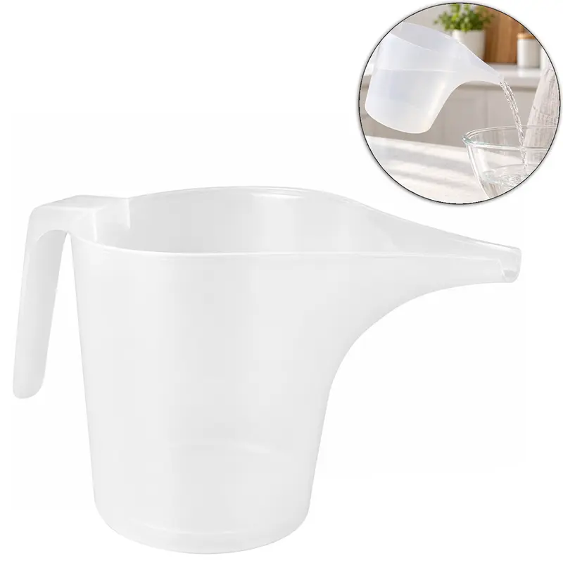 JARRA DE MEDIDA / DOSADOR GRADUADO DE PLASTICO BICO LONGO 1L