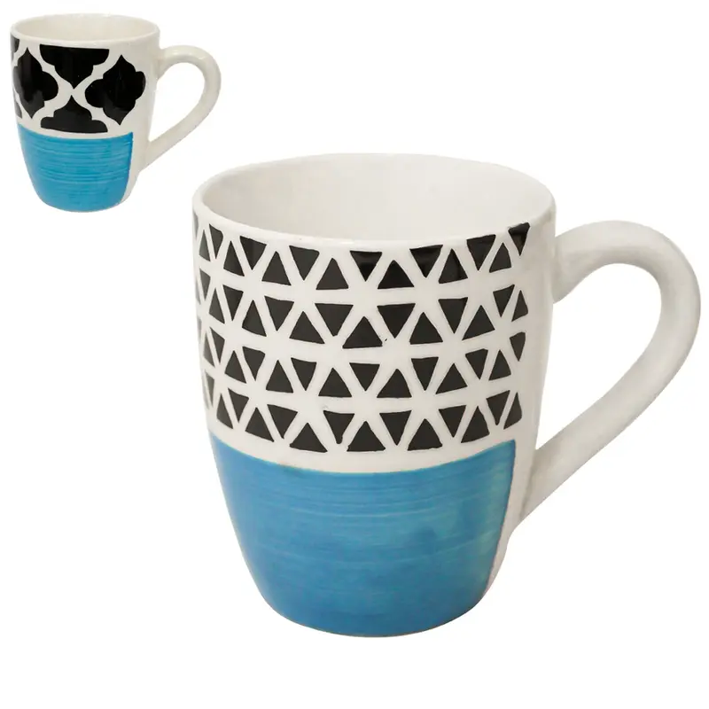 CANECA DE PORCELANA NINA ESTAMPADA 300ML