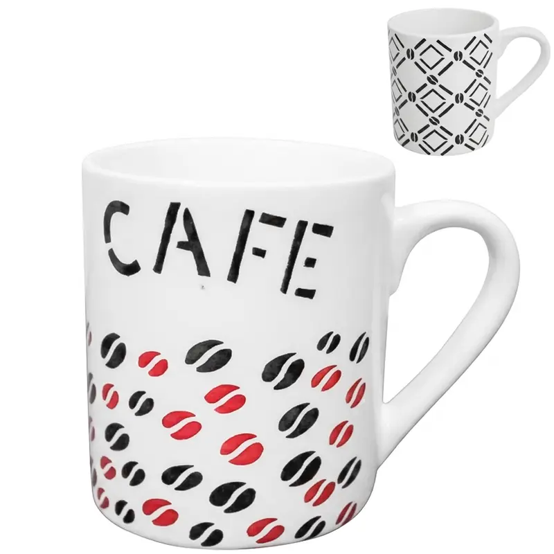 CANECA DE PORCELANA COFFEE 330ML