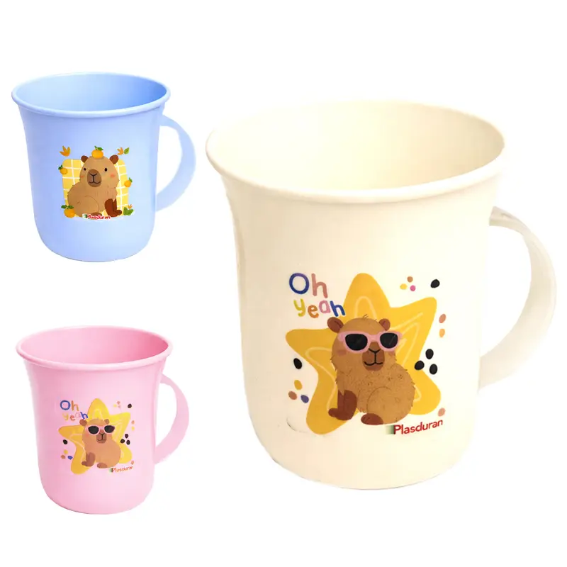 CANECA DE PLASTICO CAPIVARA 260ML