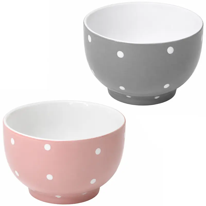TIGELA CUMBUCA DE PORCELANA BOWL POA 800ML 14,5CM DE Ø
