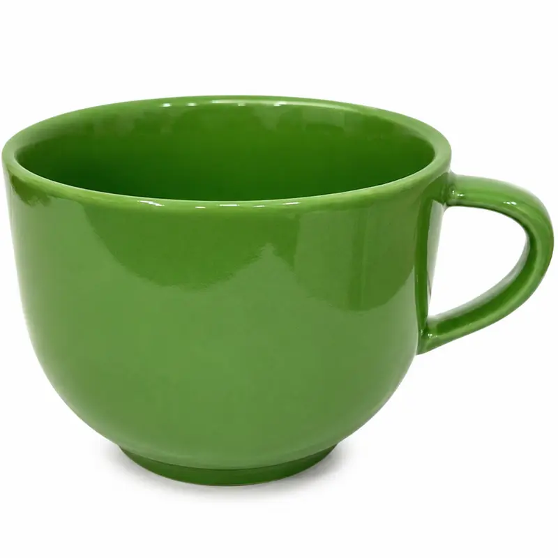 CANECA DE PORCELANA JUMBO VERDE MENTA 450ML