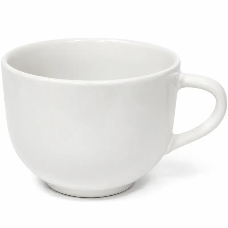 CANECA DE PORCELANA JUMBO BRANCA 450ML